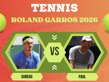Pronostico Lorenzo Sonego-Tommy Paul: le scommesse sul 2° turno Roland Garros del 27 maggio 2026