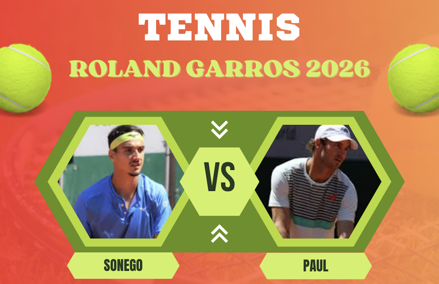 Pronostico Sonego-Paul 27 maggio 2026