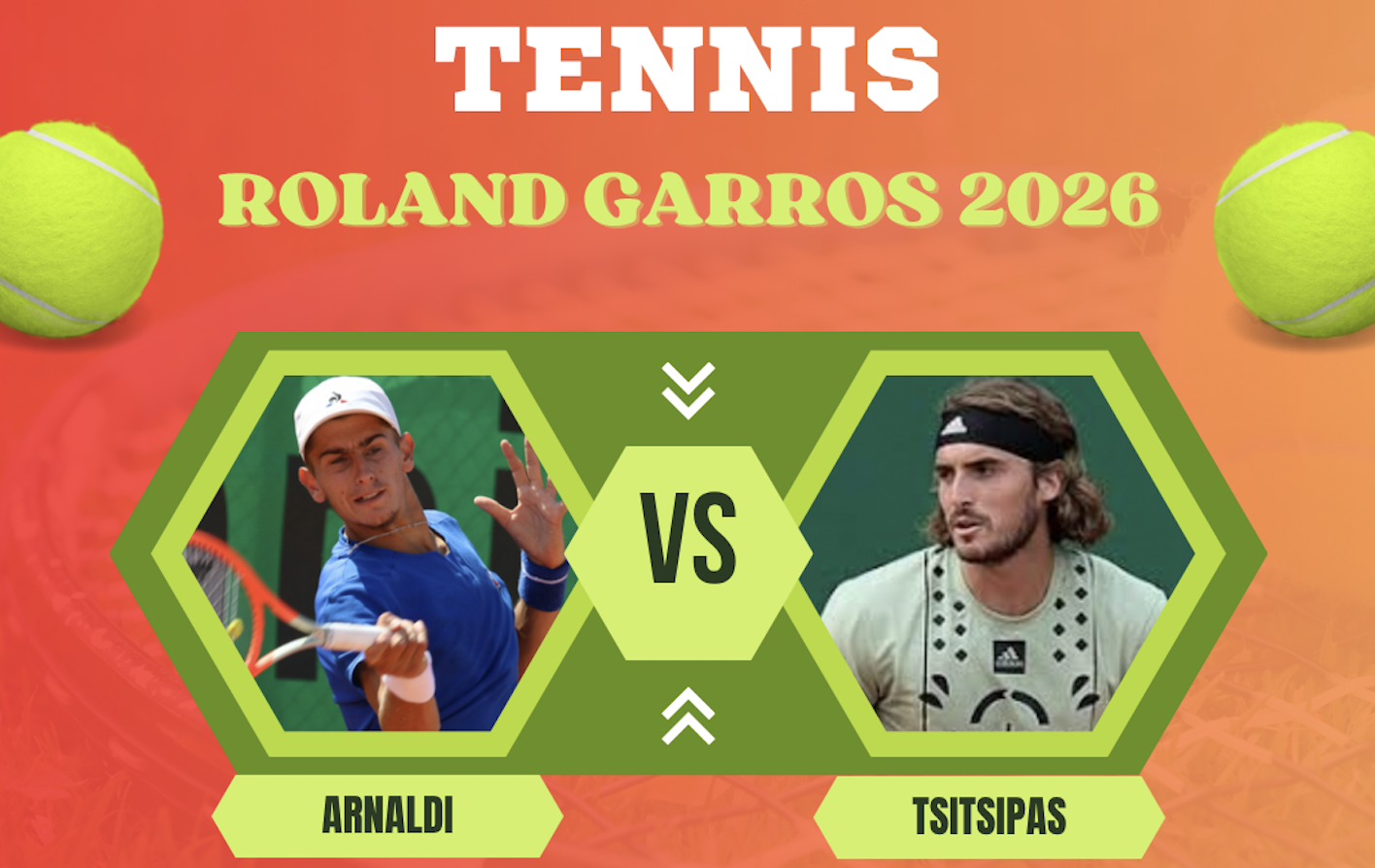 Pronostico Arnaldi-Tsitsipas 28 maggio 2026