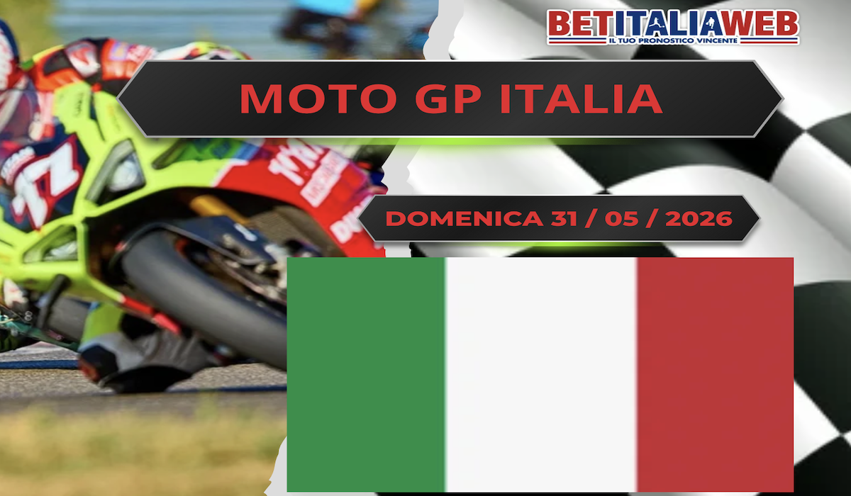 Pronostici MotoGP Italia 2026