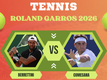 Pronostico Matteo Berrettini-Francisco Comesana: analisi e scommesse sedicesimi di finale Tennis Roland Garros del 30-05-2026