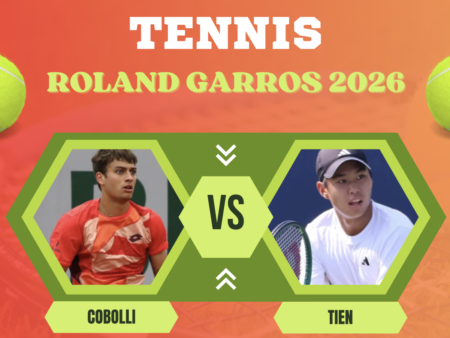 Pronostico Flavio Cobolli-Learner Tien: analisi, guida tv, quote e scommesse slam tennis, Roland Garros del 30-05-2026