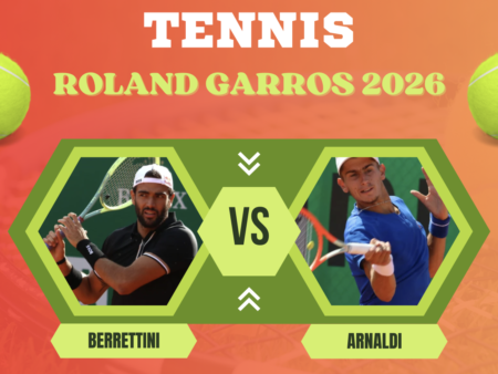 Pronostico Matteo Berrettini-Matteo Arnaldi: che derby azzurro ai quarti di finale del Roland Garros del 03-06-2026