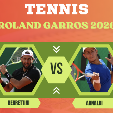 Pronostico Matteo Berrettini-Matteo Arnaldi: che derby azzurro ai quarti di finale del Roland Garros del 03-06-2026