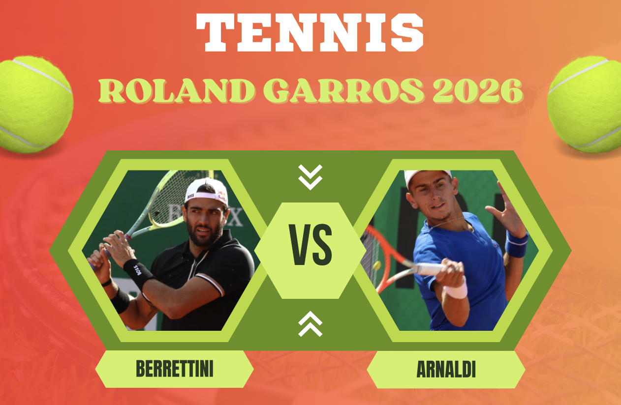 Pronostico Berrettini-Arnaldi 3 giugno 2026
