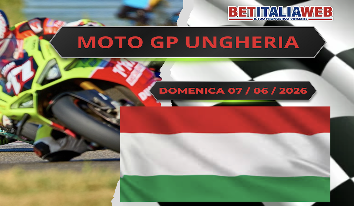 Pronostici MotoGP Ungheria 2026