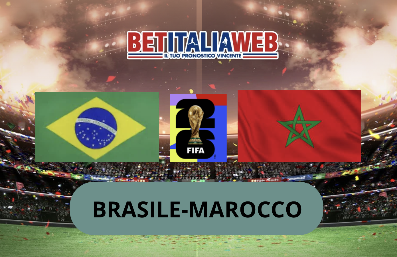 Pronostico Brasile-Marocco 14 giugno 2026