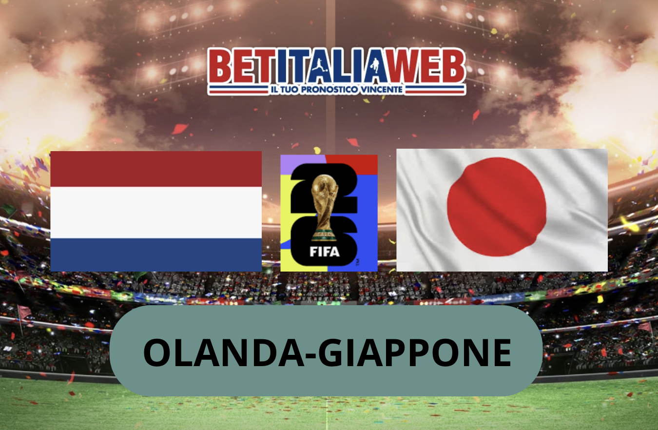 Pronostico Olanda-Giappone 14 giugno 2026