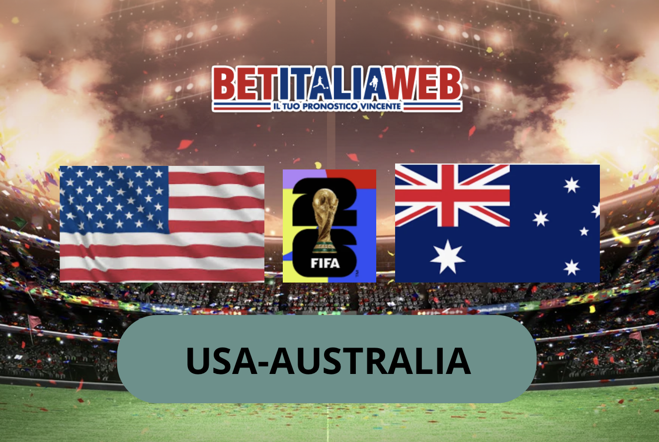 Pronostico USA-Australia 19 giugno 2026