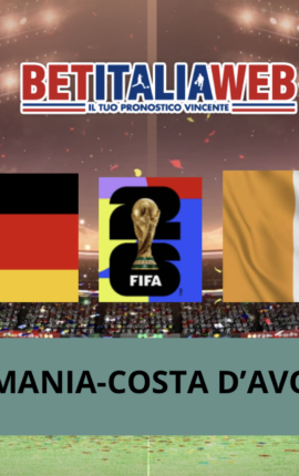 Pronostico Germania-Costa D’Avorio: analisi, guida tv e previsioni Mondiale di Calcio del 20 giugno 2026