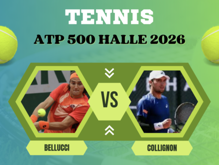 Pronostico Mattia Bellucci-Raphael Collignon: analisi, quote e scommesse Tennis, ottavi di finale ATP Halle del 17-06-2026
