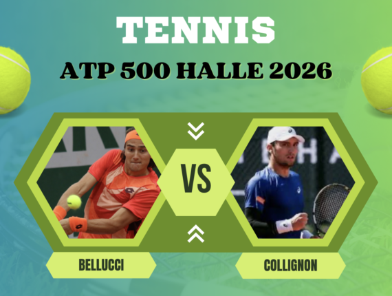 Pronostico Mattia Bellucci-Raphael Collignon: analisi, quote e scommesse Tennis, ottavi di finale ATP Halle del 18-06-2026