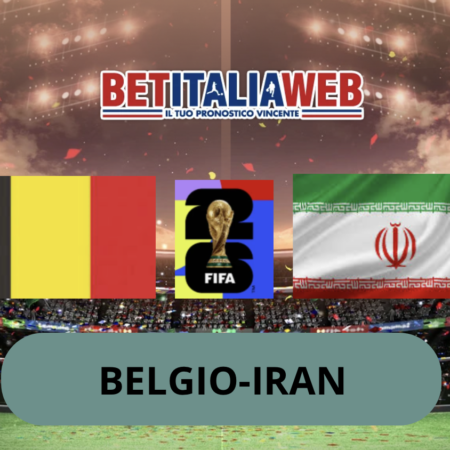 Pronostico Belgio-Iran: analisi, probabili formazioni, guida tv e scommesse Mondiali di Calcio del 21-06-2026