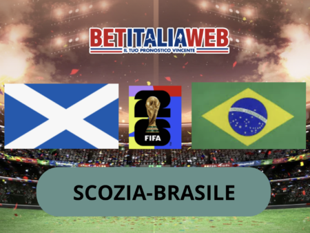 Pronostico Scozia-Brasile: analisi, quote, probabili formazioni e scommesse Coppa del Mondo del 25-06-2026