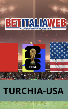 Pronostico Turchia-USA: analisi e scommesse sull’ultima giornata del Gruppo D dei Mondiali di Calcio 2026