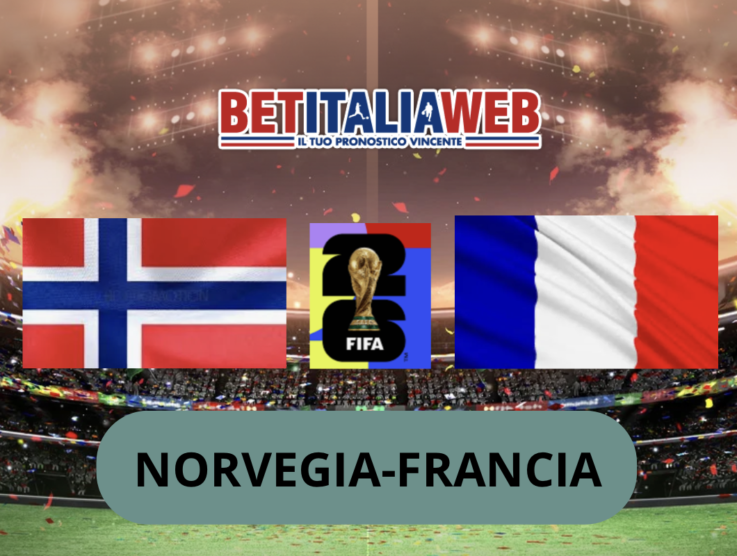 Pronostico Norvegia-Francia: big match del 26-06-2026 che chiude il Gruppo I della Coppa del Mondo di Calcio