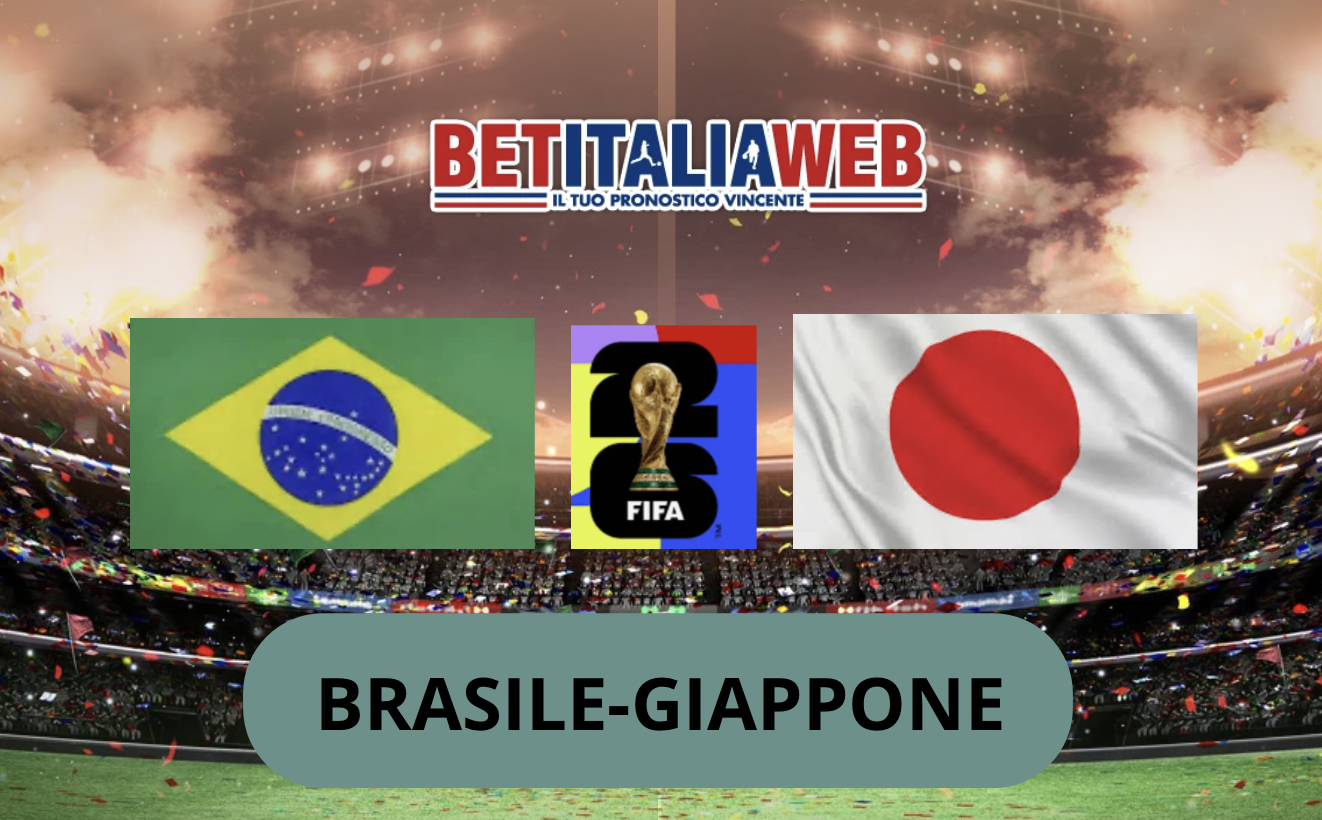 Pronostico Brasile-Giappone 29 giugno 2026