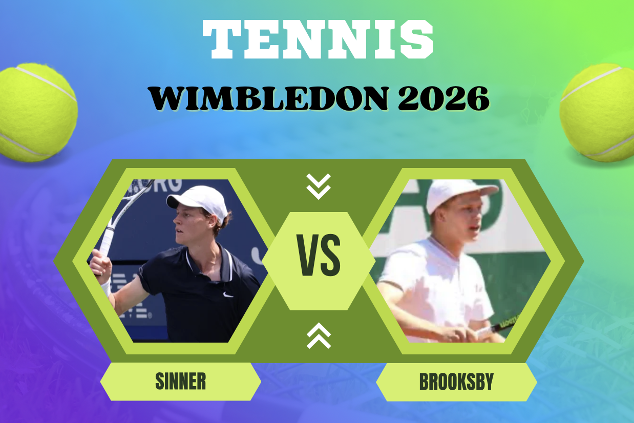 Pronostico Sinner-Brooksby 3 luglio 2026