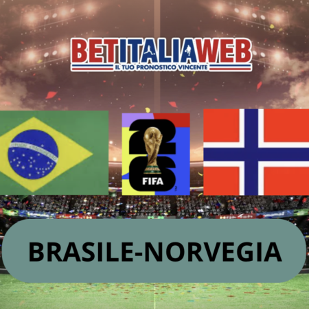 Pronostico Brasile-Norvegia: big match per gli ottavi di finale dei Mondiali di Calcio del 5 luglio 2026