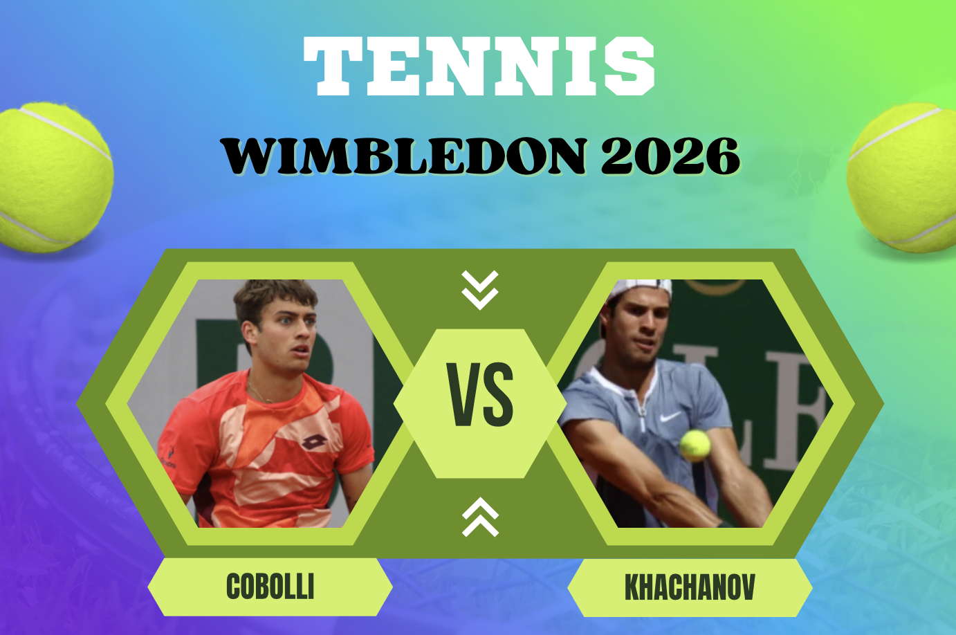 Pronostico Cobolli-Khachanov 4 luglio 2026