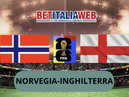 Pronostico Norvegia-Inghilterra: analisi e scommesse sui quarti di finale dei Mondiali di calcio del 11-07-2026