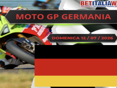 Pronostici MotoGP: tracciato, quote e scommesse GP Germania 2026. Il Sachsenring è il regno di Marc Marquez