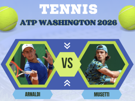 Pronostico Matteo Arnaldi-Lorenzo Musetti: derby azzurro al primo turno del ATP 500 Washington di Tennis