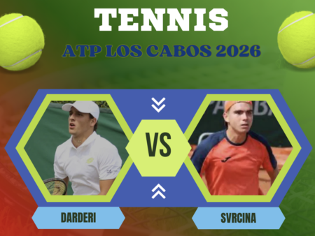 Pronostico Luciano Darderi-Dalibor Svrcina: analisi, quote e scommesse tennis, ATP Los Cabos del 30-07-2026
