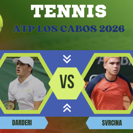Pronostico Luciano Darderi-Dalibor Svrcina: analisi, quote e scommesse tennis, ATP Los Cabos del 30-07-2026