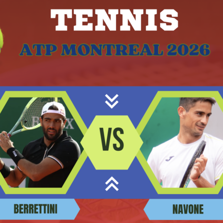 Pronostico Matteo Berrettini-Mariano Navone: analisi e scommesse tennis ATP Montreal 2026
