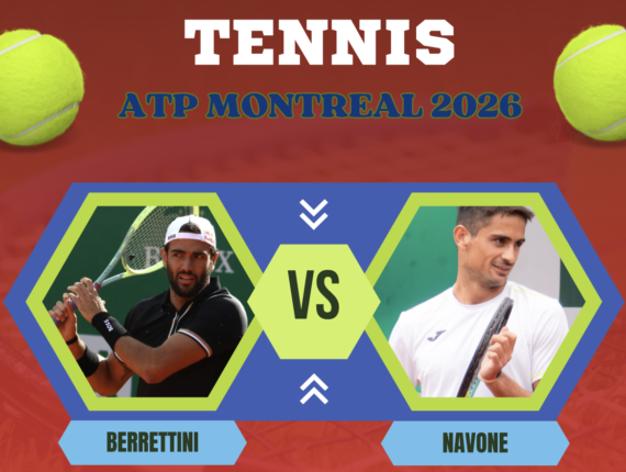 Pronostico Matteo Berrettini-Mariano Navone: analisi e scommesse tennis ATP Montreal 2026