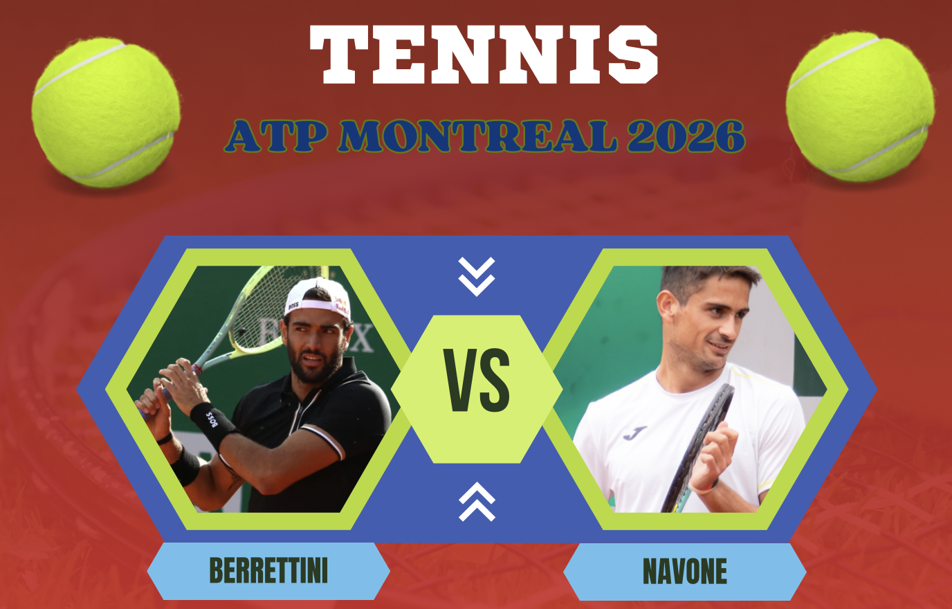 Pronostico Berrettini-Navone 3 agosto 2026