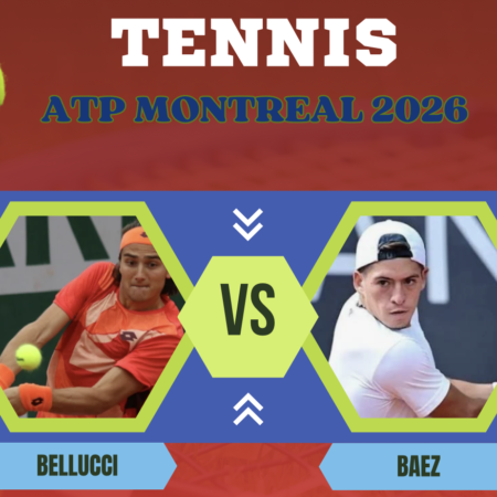 Pronostico Mattia Bellucci-Sebastian Baez: analisi, quote e scommesse tennis, primo turno Masters 1000 ATP Montreal 2026