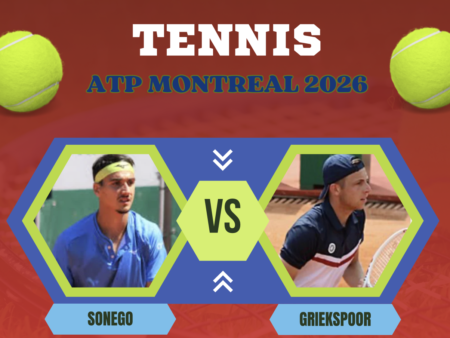 Pronostico Lorenzo Sonego-Tallon Griekspoor: analisi e scommesse Tennis, ATP 1000 Montreal del 03-08-2026