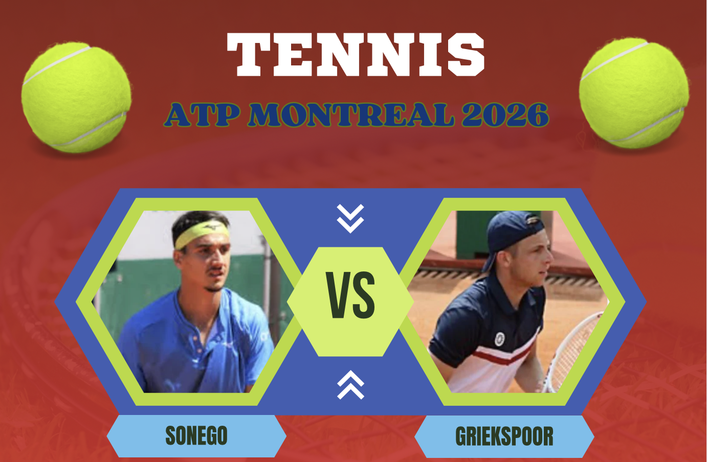 Pronostico Sonego-Griekspoor 3 agosto 2026