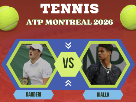 Pronostico Luciano Darderi-Gabriel Diallo: analisi, quote, guida tv, statistiche e scommesse tennis, ATP Montreal 2026