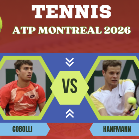 Pronostico Flavio Cobolli-Yannick Hanfmann: analisi e scommesse tennis, Masters 1000 ATP Montreal del 05-08-2026