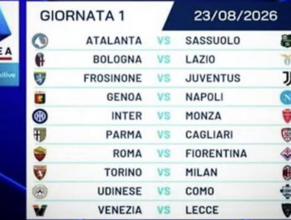 Pronostici Serie A: quote e guida tv su tutte le partite della prima giornata di campionato del 22-24 agosto 2026