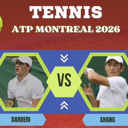 Pronostico Luciano Darderi-Juncheng Shang: analisi, quote e scommesse tennis, ATP 1000 Montreal