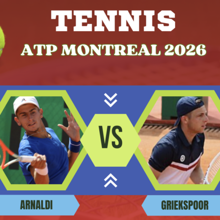 Pronostico Matteo Arnaldi-Tallon Griekspoor: analisi, guida tv e scommesse Tennis, Masters 1000 ATP Montreal del 07-08-2026