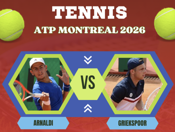 Pronostico Matteo Arnaldi-Tallon Griekspoor: analisi, guida tv e scommesse Tennis, Masters 1000 ATP Montreal del 07-08-2026