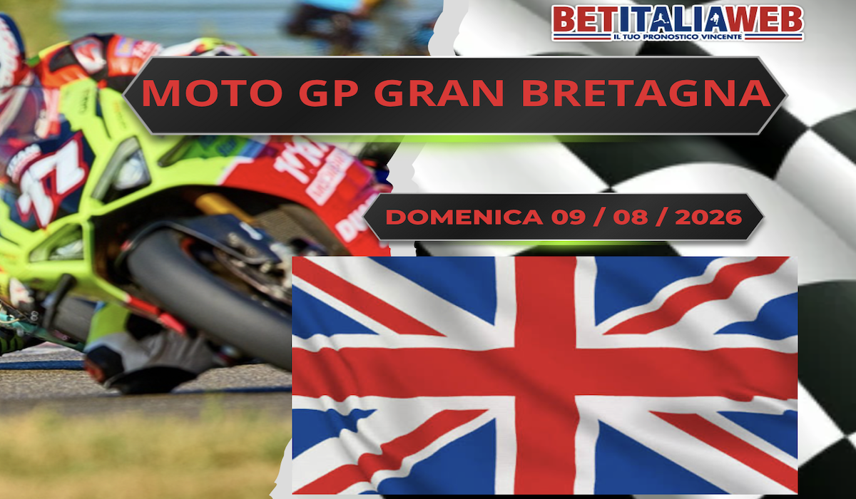 Pronostici MotoGP Gran Bretagna 2026