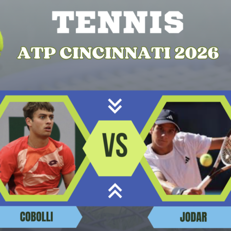 Pronostico Flavio Cobolli-Rafa Jodar: analisi, quote, guida tv e scommesse tennis, ATP Masters 1000 Cincinnati 2026