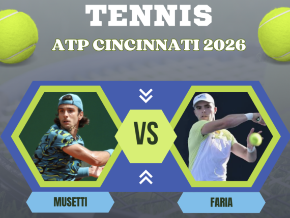 Pronostico Lorenzo Musetti-Jaime Faria: analisi e scommesse ottavi di finale Tennis ATP Masters 1000 Cincinnati 2026