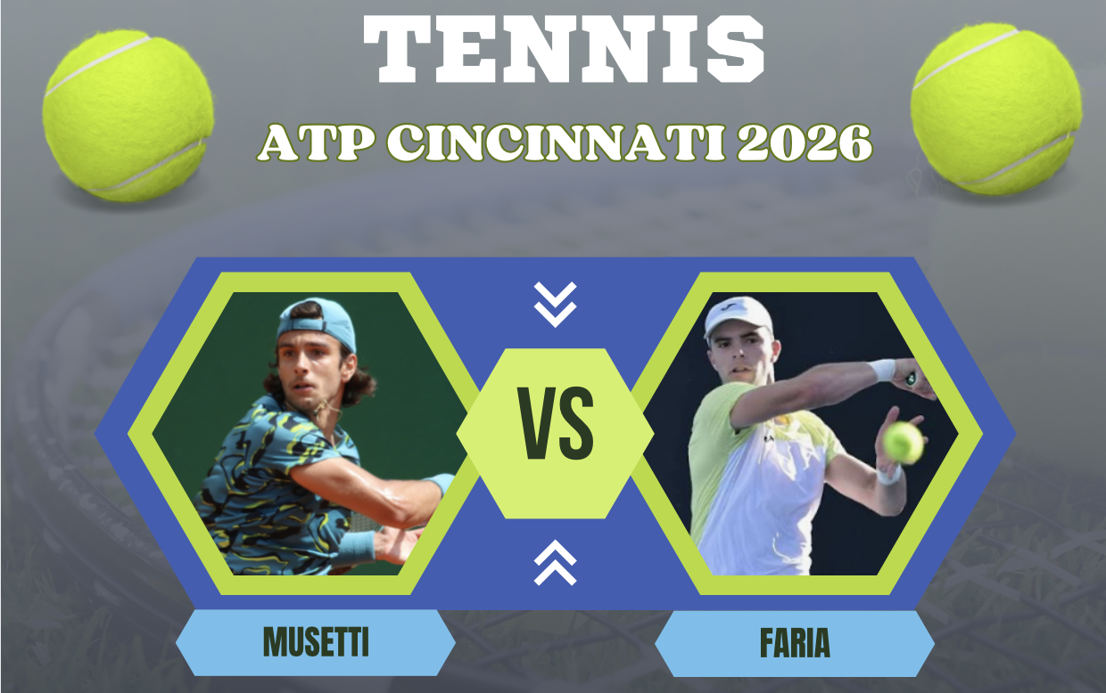 Pronostico Musetti-Faria 19 agosto 2026