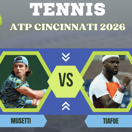 Pronostico Lorenzo Musetti-Frances Tiafoe: analisi, quote e scommesse tennis, ATP Cincinnati del 21-08-2026