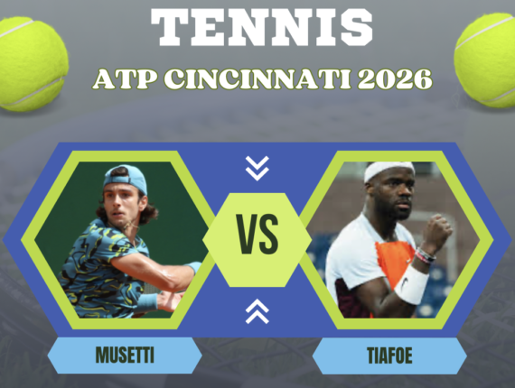 Pronostico Lorenzo Musetti-Frances Tiafoe: analisi, quote e scommesse tennis, ATP Cincinnati del 21-08-2026