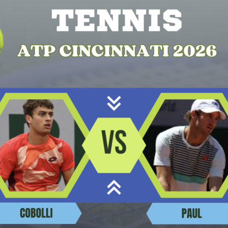 Pronostico Flavio Cobolli-Tommy Paul: analisi e scommesse Tennis, quarti di finale ATP Masters 1000 Cincinnati 2026