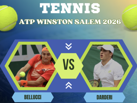 Pronostico Mattia Bellucci-Luciano Darderi: derby azzurro al secondo turno del ATP 250 Winston Salem il 25-08-2026