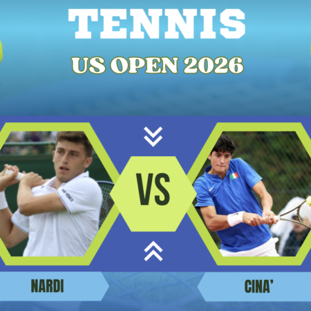 Pronostico Luca Nardi-Federico Cinà: derby azzurro alle qualificazioni US Open 2026 del 25 agosto